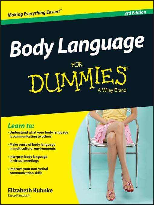Cover image for Body Language For Dummies